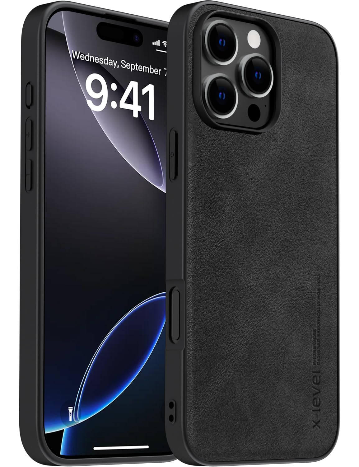 Amazon.com: X-level for iPhone 16 Pro Max Case,PU Leather Wireless